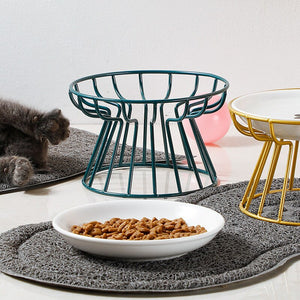 Pet Bowl with Iron holder