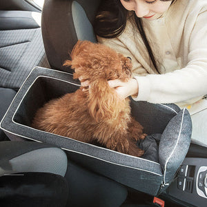 Safety Car Dog Bed