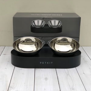 New PETKIT stainless steel Double bowls